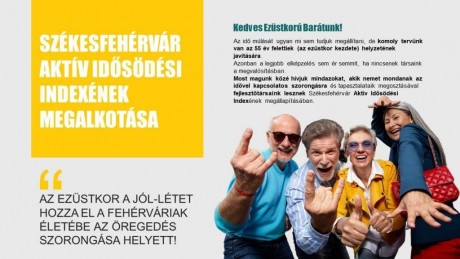 Örökifjú fehérváriak jelentkezését várják! - aktív idősödési index készül